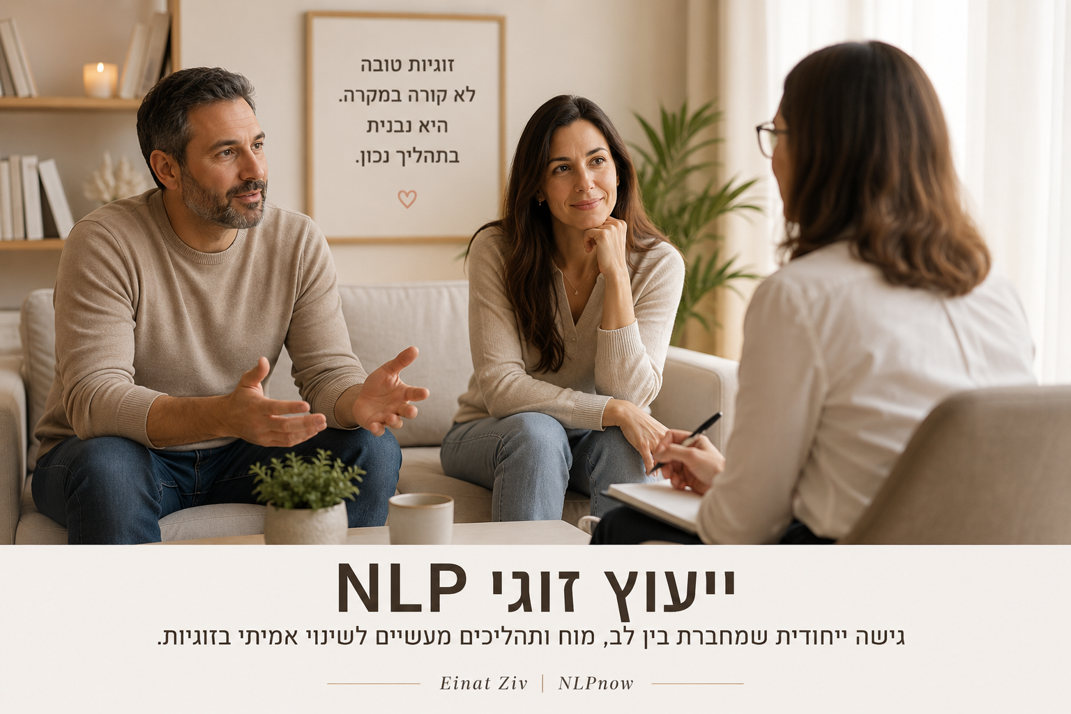 ייעוץ זוגי NLP - עבודה על דפוסים בתוך הקשר
